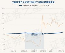 12月6日基金净值:兴银长益三个月定开债最新净